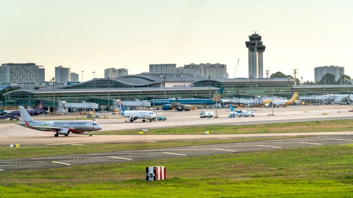 Taxi at Can Tho International Airport