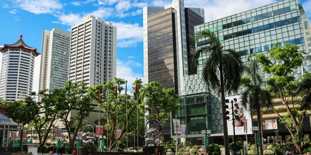 Orchard Road, Singapore - destination from Singapore Changi Airport