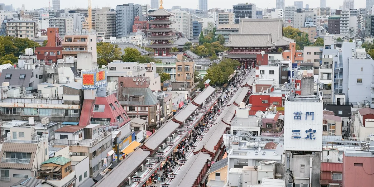 Asakusa, Tokyo - destination from Tokyo Narita International Airport